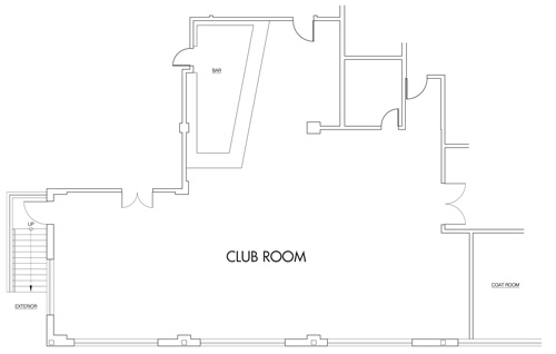 Club Room | Serafresca at the IC